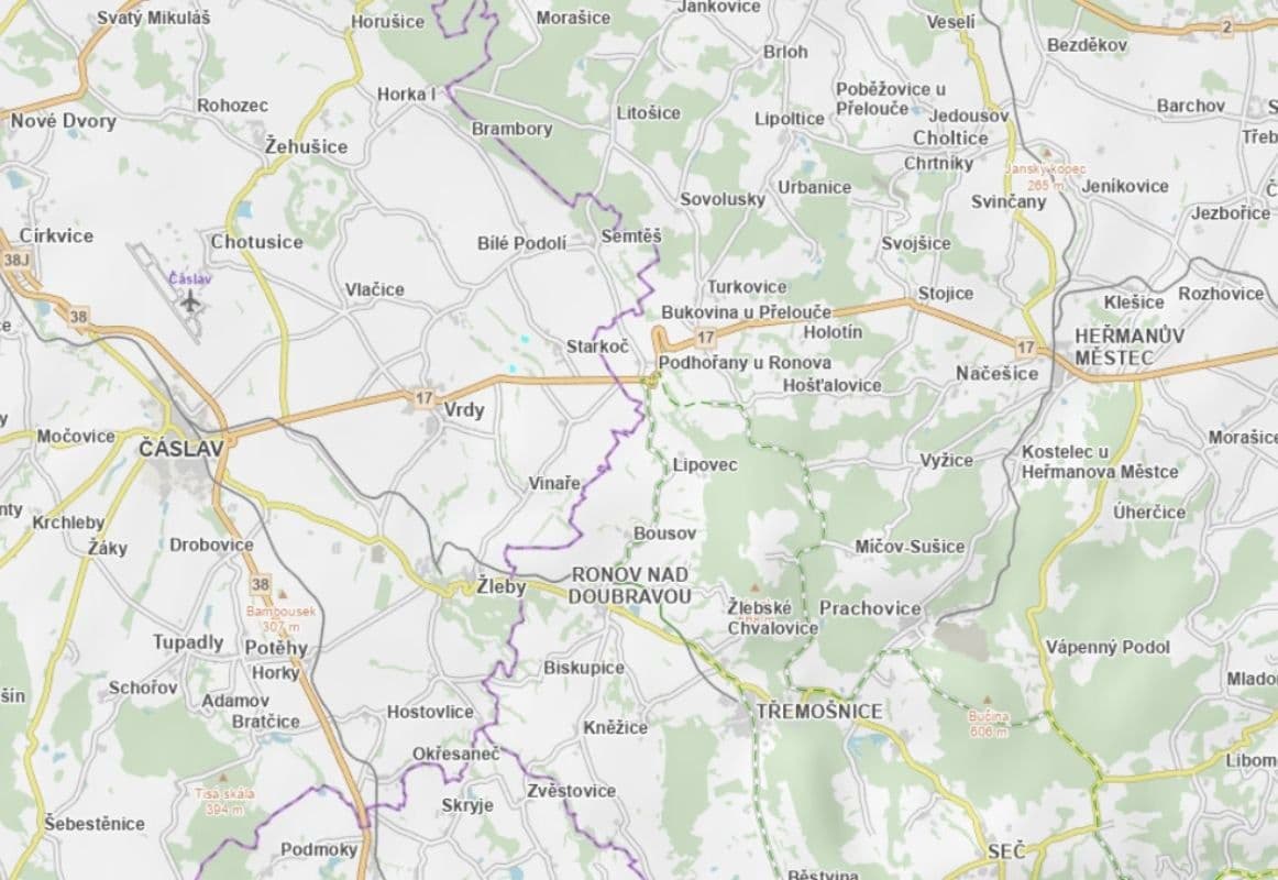 Predaj pozemku 879 m², Vrdy, Středočeský kraj Predaj pozemku 879 m², Vrdy, Středočeský kraj