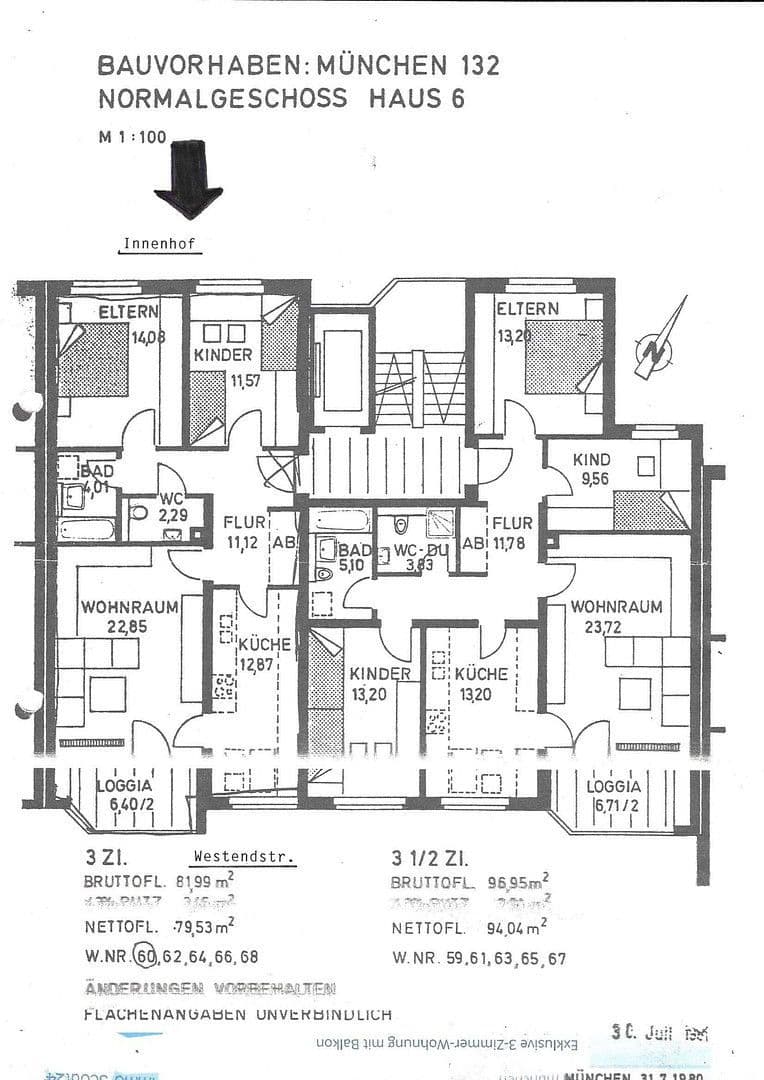 Prenájom bytu 3-izbový 80 m², Westenstraße 266, München, Bavorsko Prenájom bytu 3-izbový 80 m², Westenstraße 266, München, Bavorsko