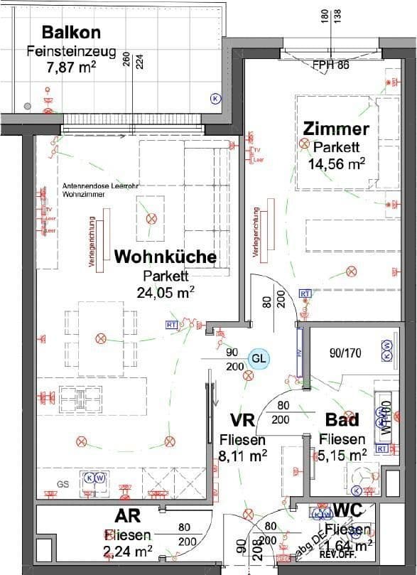 Prenájom bytu 2-izbový 56 m², Pastorstraße 28, Wien, Viedeň Prenájom bytu 2-izbový 56 m², Pastorstraße 28, Wien, Viedeň