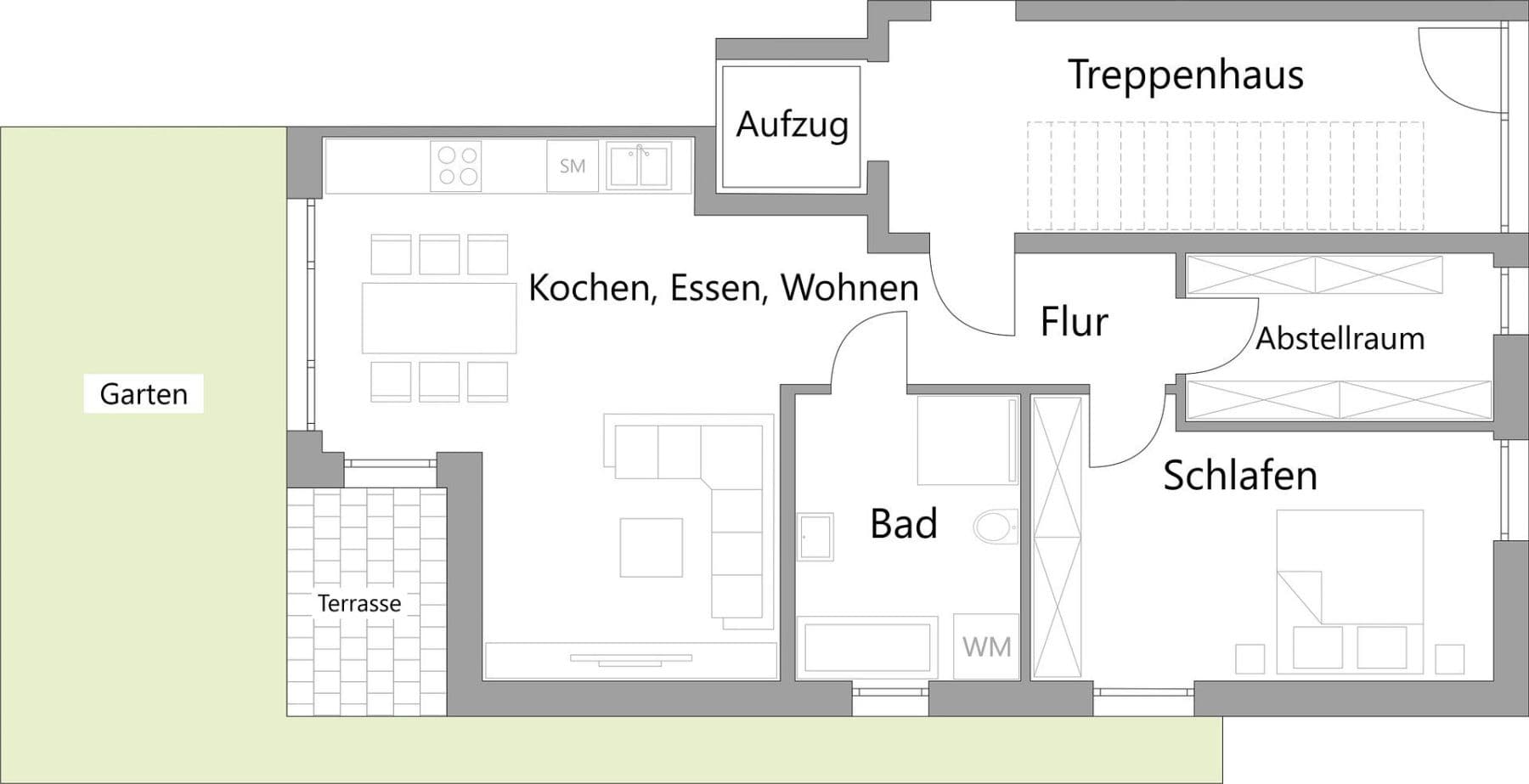 Prenájom bytu 2-izbový 70 m², Neunkirchen-Seelscheid, Severné Porýnie - Westfálsko Prenájom bytu 2-izbový 70 m², Neunkirchen-Seelscheid, Severné Porýnie - Westfálsko