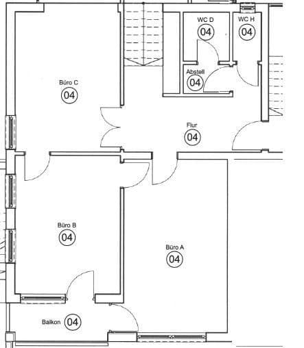 Prenájom kancelárie 80 m², Brettergartenstraße 57, Nürnberg, Bavorsko Prenájom kancelárie 80 m², Brettergartenstraße 57, Nürnberg, Bavorsko