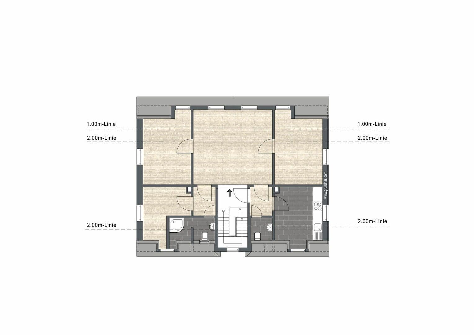 Prenájom bytu 4-izbový 75 m², Zwickau, Sasko Prenájom bytu 4-izbový 75 m², Zwickau, Sasko