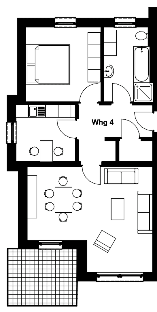Predaj bytu 2-izbový 66 m², Lingen (Ems), Dolné Sasko Predaj bytu 2-izbový 66 m², Lingen (Ems), Dolné Sasko