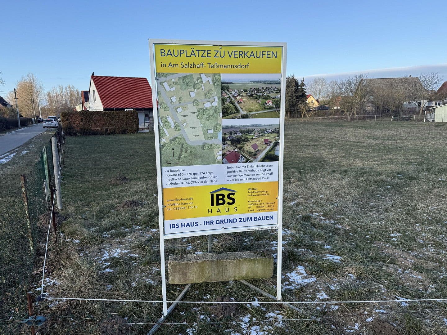 Predaj pozemku 750 m², Zum Haff, Am Salzhaff, Meklenbursko-Predpomoransko Predaj pozemku 750 m², Zum Haff, Am Salzhaff, Meklenbursko-Predpomoransko