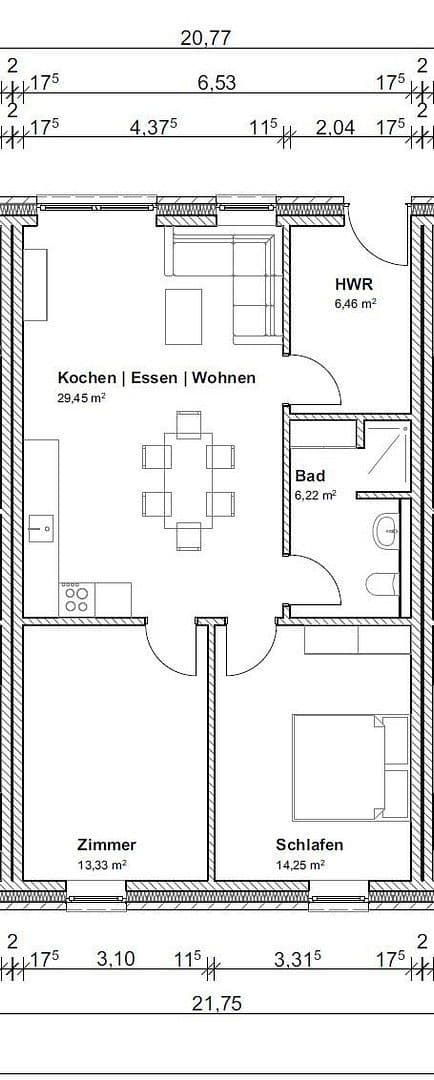 Predaj domu 71 m², pozemek 200 m², Ayeweg, Holt, Šlezvicko-Holštajnsko Predaj domu 71 m², pozemek 200 m², Ayeweg, Holt, Šlezvicko-Holštajnsko