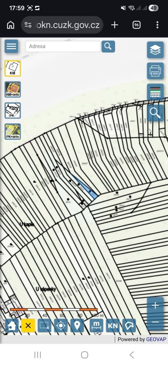 Predaj pozemku 5.744 m², Hády, Brno, Jihomoravský kraj Predaj pozemku 5.744 m², Hády, Brno, Jihomoravský kraj
