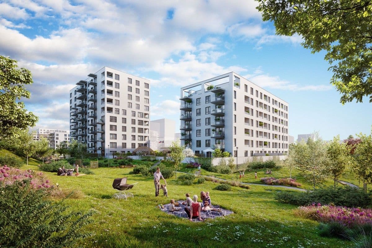 Prenájom bytu 1-izbový 36 m², Pod Harfou, Praha, Praha Prenájom bytu 1-izbový 36 m², Pod Harfou, Praha, Praha