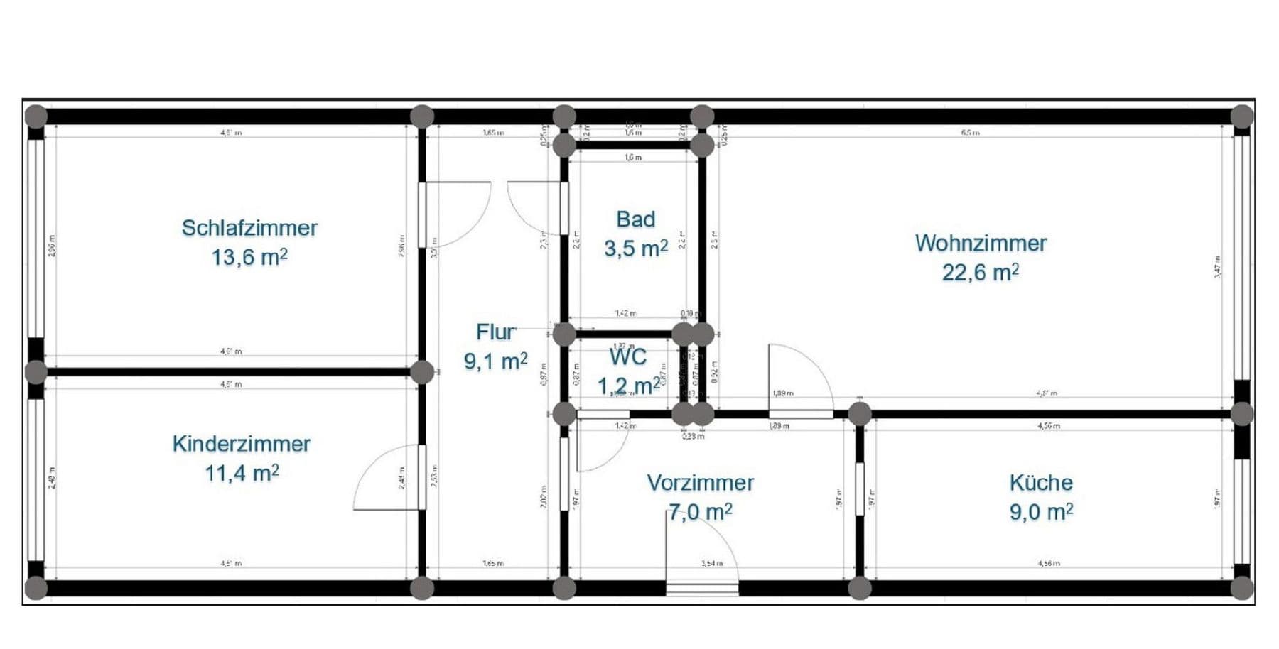 Prenájom bytu 3-izbový 79 m², Gentzgasse 129, Wien, Viedeň Prenájom bytu 3-izbový 79 m², Gentzgasse 129, Wien, Viedeň
