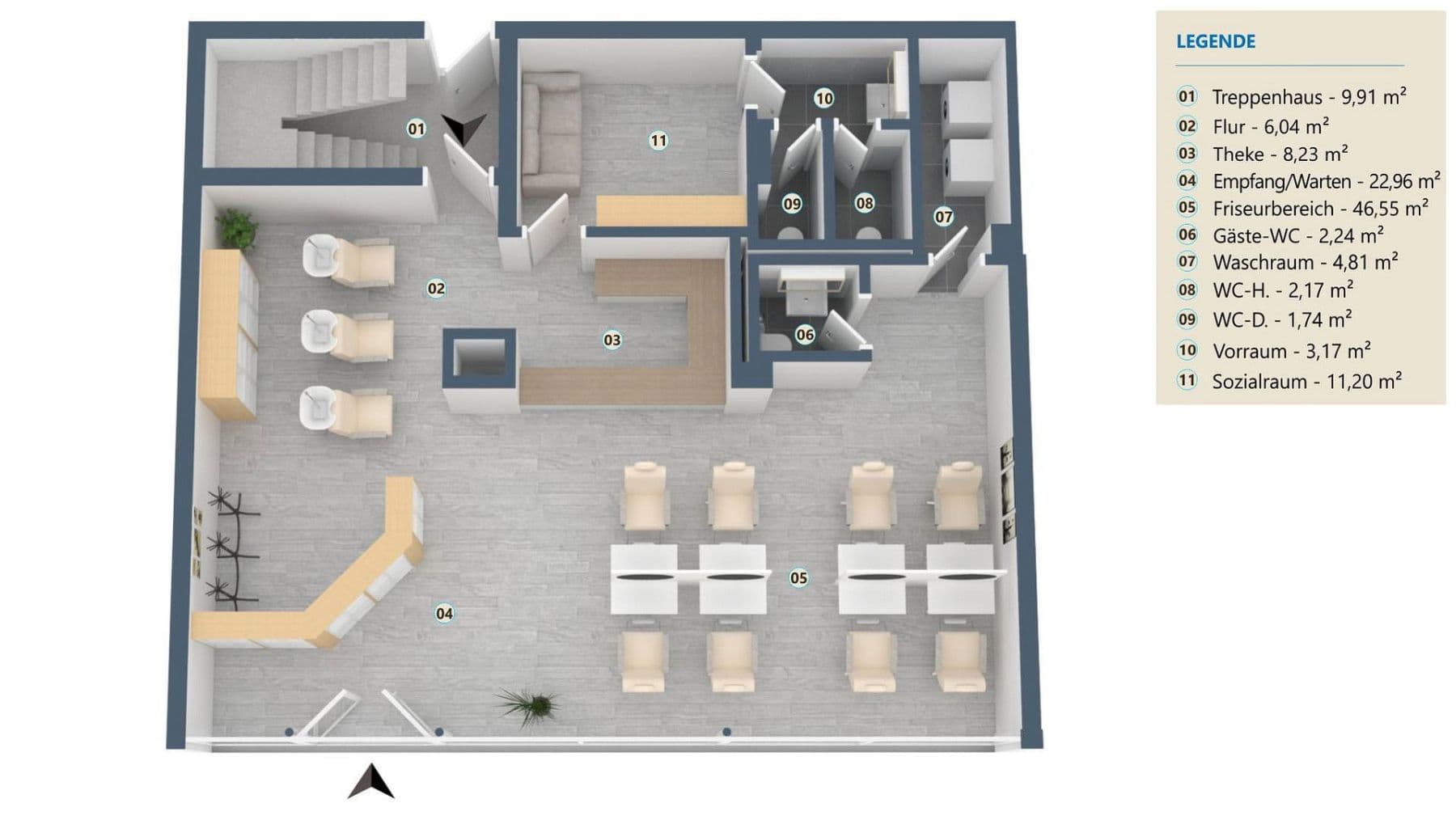 Prenájom kancelárie 111 m², Singen (Hohentwiel), Bádensko-Wurttembersko Prenájom kancelárie 111 m², Singen (Hohentwiel), Bádensko-Wurttembersko