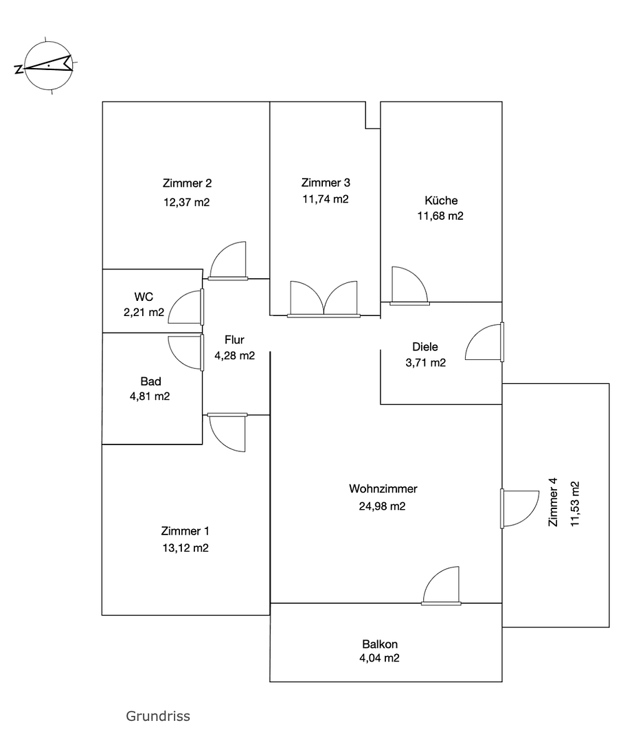 Prenájom bytu 5-izbový 104 m², Ingolstädter Straße 209, München, Bavorsko Prenájom bytu 5-izbový 104 m², Ingolstädter Straße 209, München, Bavorsko