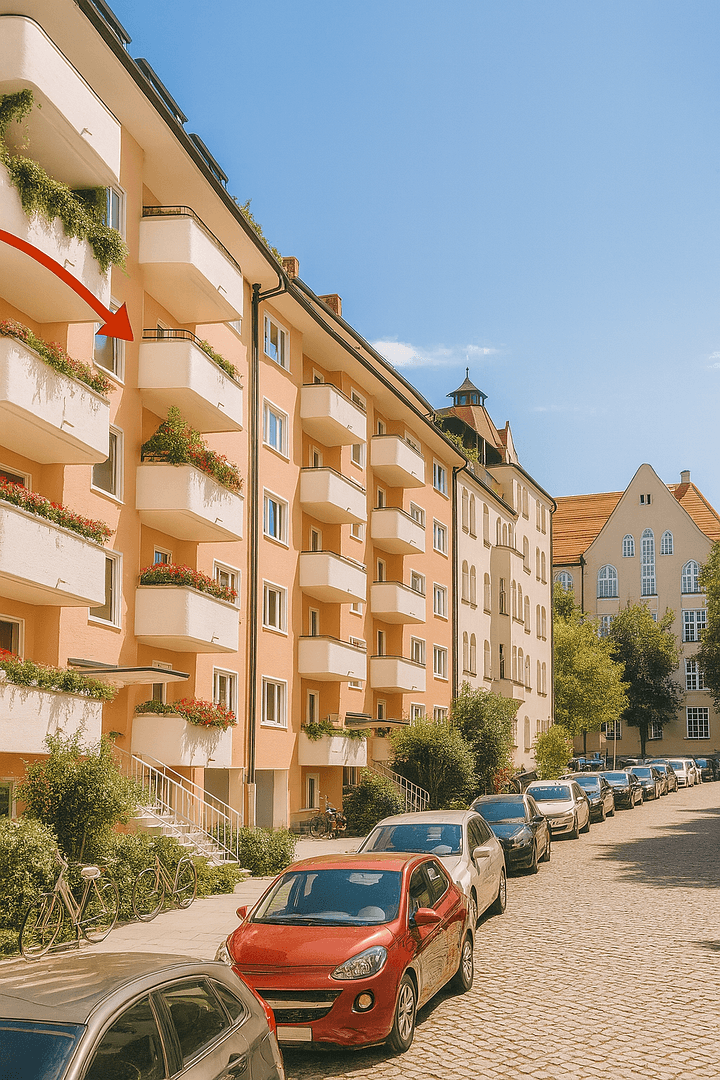 Prenájom bytu 1-izbový 80 m², Gentzstr, München, Bavorsko Prenájom bytu 1-izbový 80 m², Gentzstr, München, Bavorsko