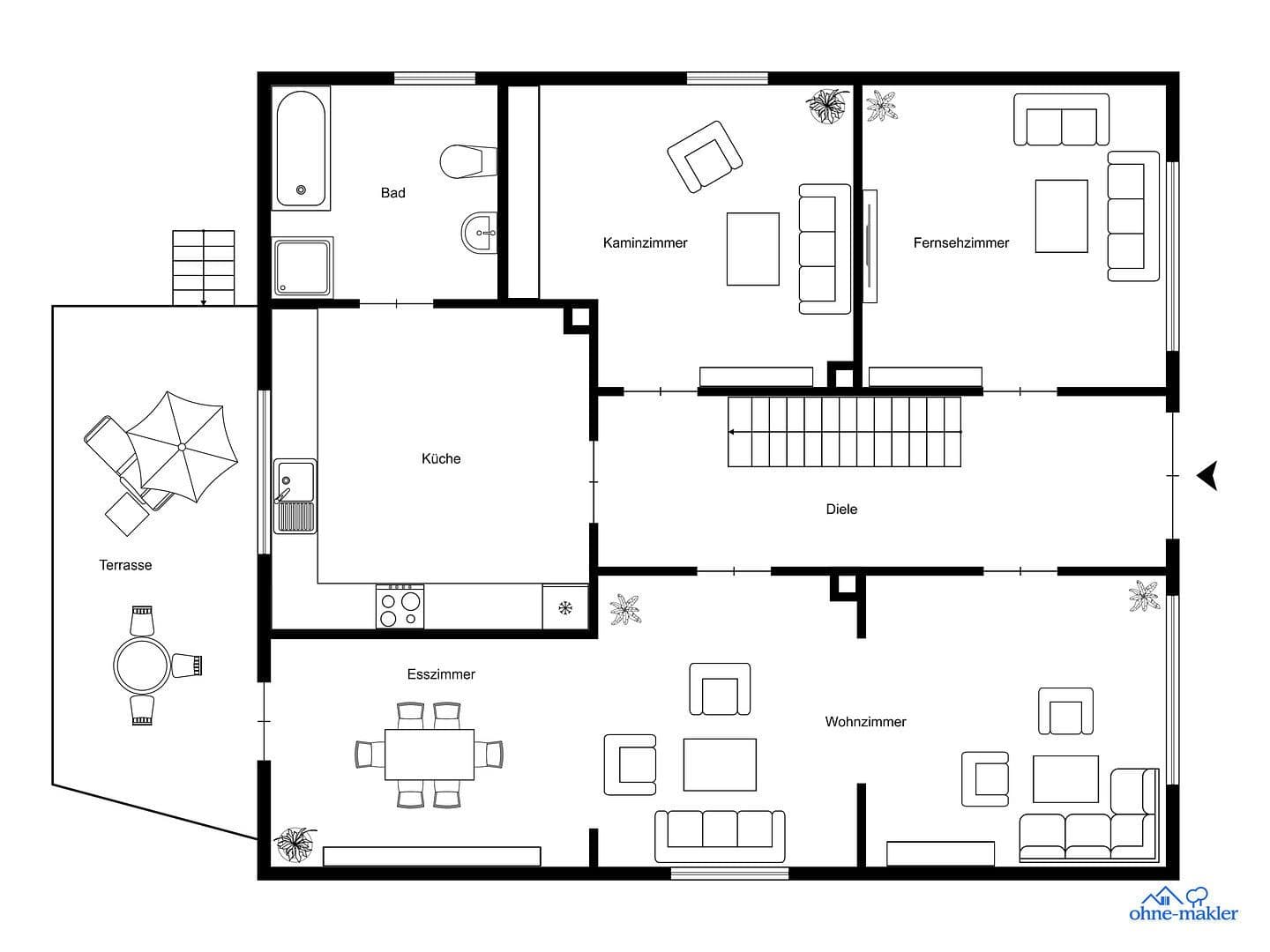 Predaj domu 165 m², pozemek 785 m², Vlotho, Severné Porýnie - Westfálsko Predaj domu 165 m², pozemek 785 m², Vlotho, Severné Porýnie - Westfálsko
