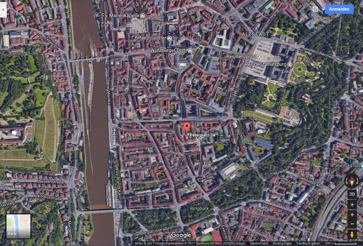 Predaj bytu 2-izbový 70 m², Peterplatz 3A, Würzburg, Bavorsko Predaj bytu 2-izbový 70 m², Peterplatz 3A, Würzburg, Bavorsko