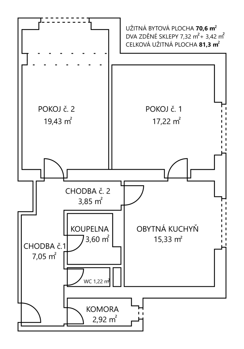 Predaj bytu 3-izbový 81 m², Okružní, Žďár nad Sázavou, Kraj Vysočina Predaj bytu 3-izbový 81 m², Okružní, Žďár nad Sázavou, Kraj Vysočina
