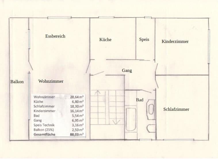 Prenájom bytu 3-izbový 88 m², Freising, Bavorsko Prenájom bytu 3-izbový 88 m², Freising, Bavorsko