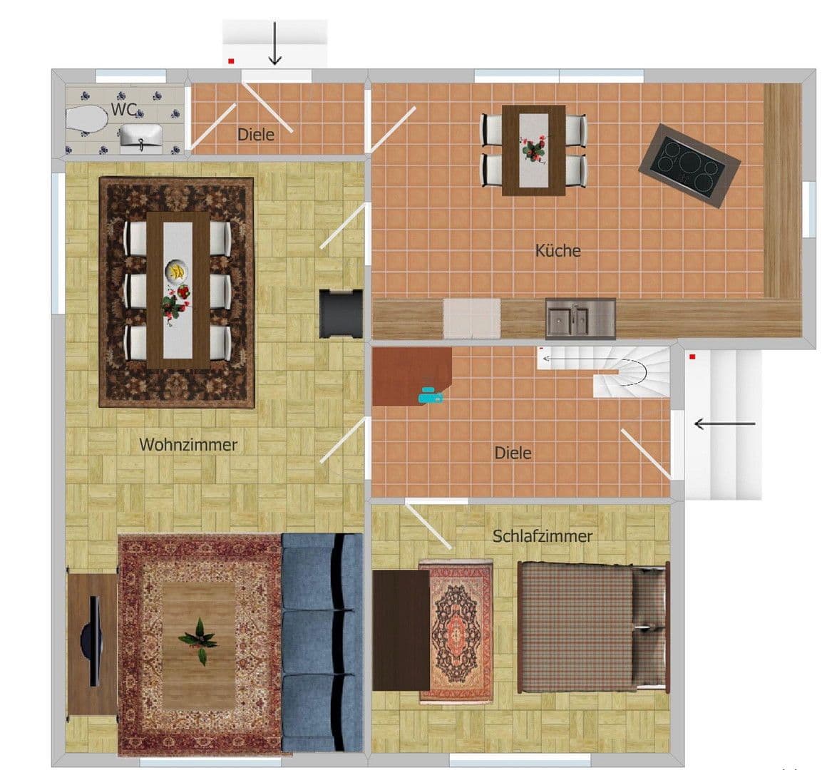 Predaj domu 120 m², pozemek 650 m², Ant Hellinghus 11, Krummhörn, Dolné Sasko Predaj domu 120 m², pozemek 650 m², Ant Hellinghus 11, Krummhörn, Dolné Sasko