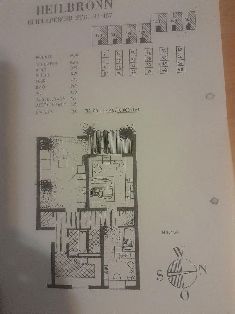 Predaj bytu 3-izbový 70 m², Heidelberger Straße 137, Heilbronn, Bádensko-Wurttembersko Predaj bytu 3-izbový 70 m², Heidelberger Straße 137, Heilbronn, Bádensko-Wurttembersko