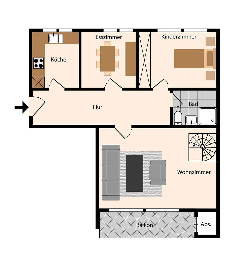 Predaj bytu 4-izbový 103 m², Wengestraße 11, Dortmund, Severné Porýnie - Westfálsko Predaj bytu 4-izbový 103 m², Wengestraße 11, Dortmund, Severné Porýnie - Westfálsko