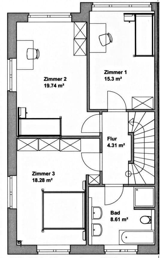 Prenájom domu 169 m², pozemek 352 m², Telgte, Severné Porýnie - Westfálsko Prenájom domu 169 m², pozemek 352 m², Telgte, Severné Porýnie - Westfálsko