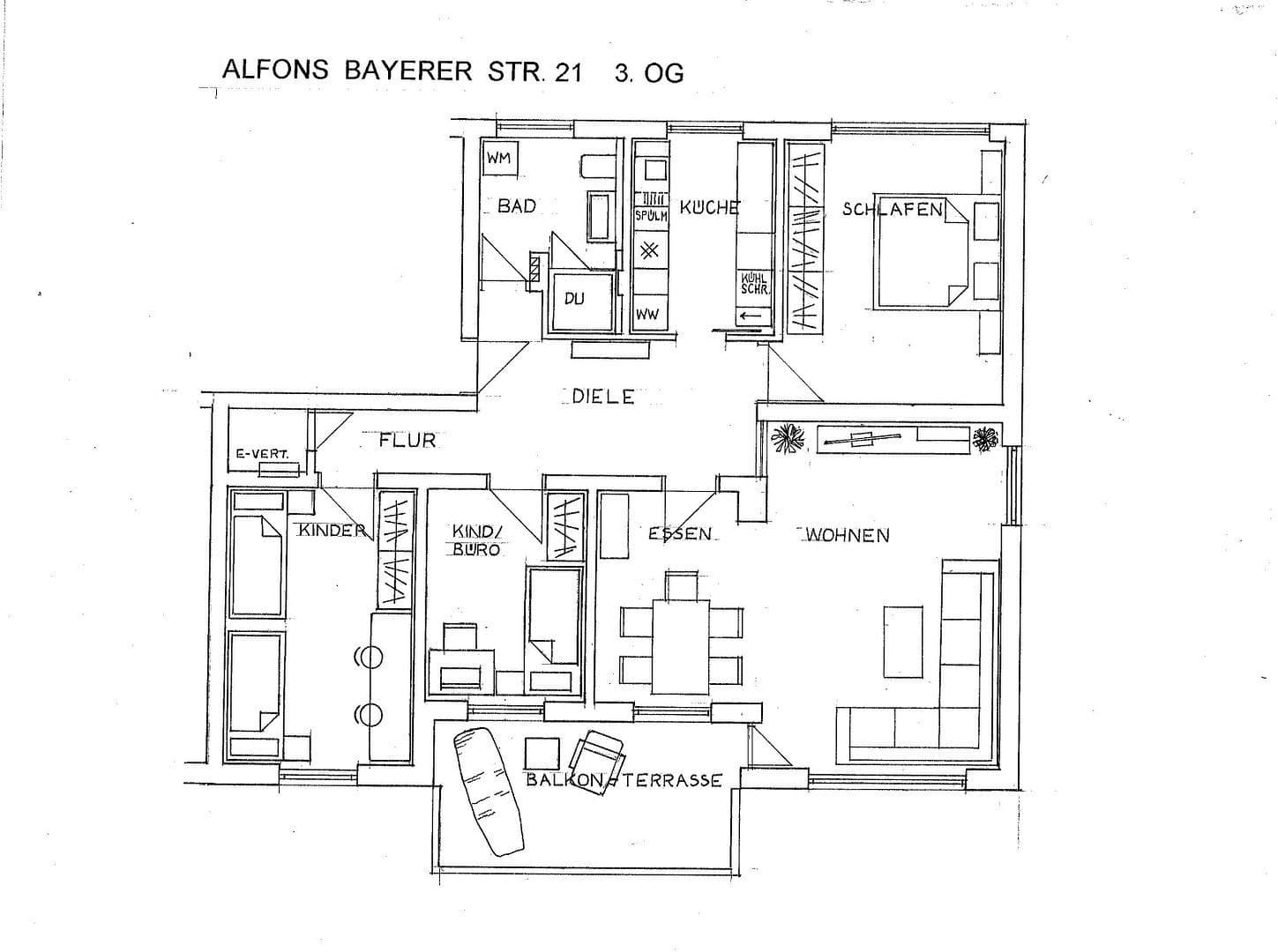 Predaj bytu 4-izbový 97 m², Alfons-Bayerer-Straße 21, Regensburg, Bavorsko Predaj bytu 4-izbový 97 m², Alfons-Bayerer-Straße 21, Regensburg, Bavorsko