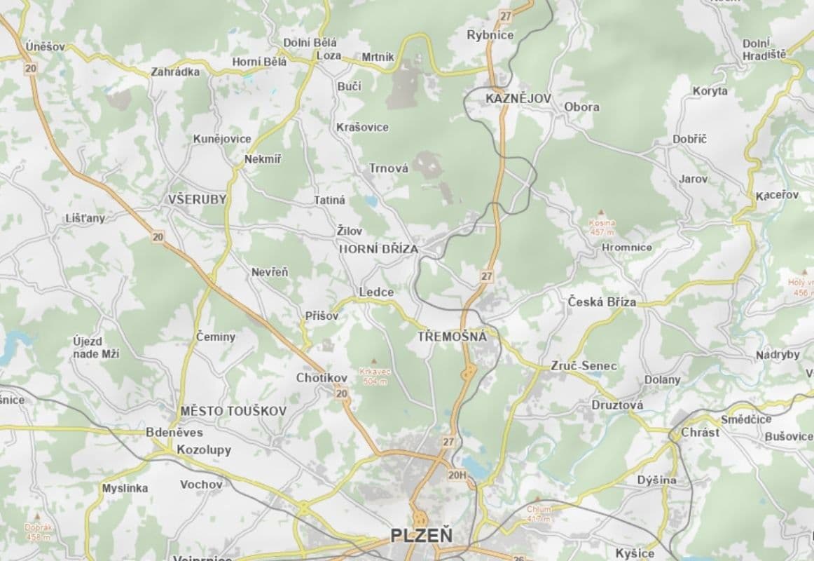 Predaj pozemku 4.161 m², Horní Bělá, Plzeňský kraj Predaj pozemku 4.161 m², Horní Bělá, Plzeňský kraj