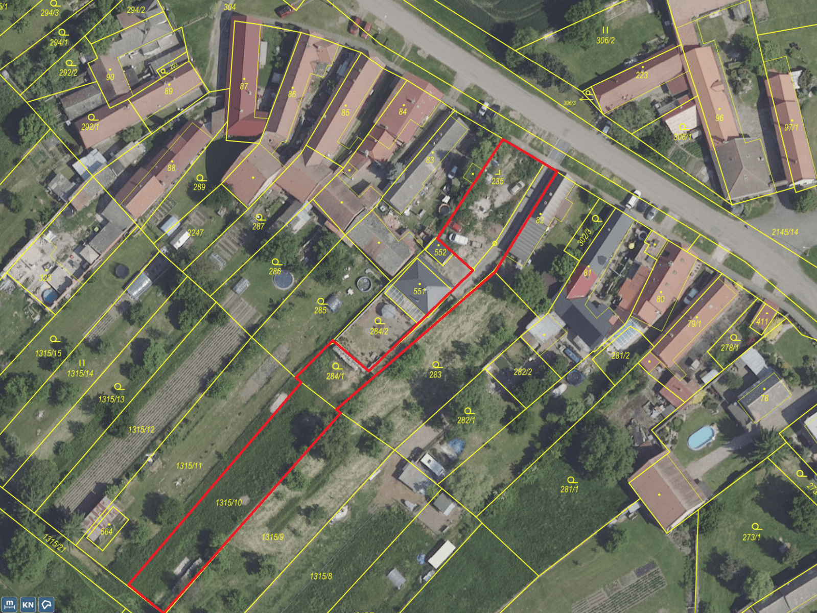 Predaj pozemku 1.621 m², Chotusice, Středočeský kraj Predaj pozemku 1.621 m², Chotusice, Středočeský kraj