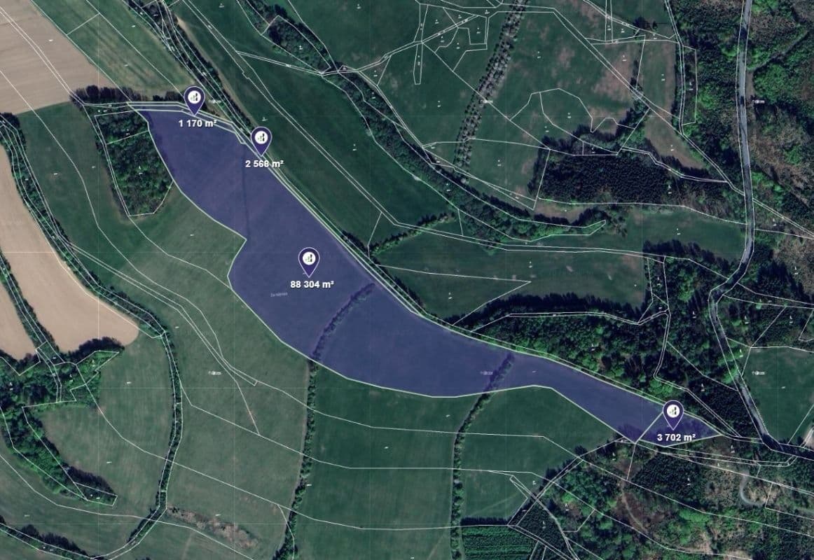 Predaj pozemku 95.744 m², Nový Malín, Olomoucký kraj Predaj pozemku 95.744 m², Nový Malín, Olomoucký kraj