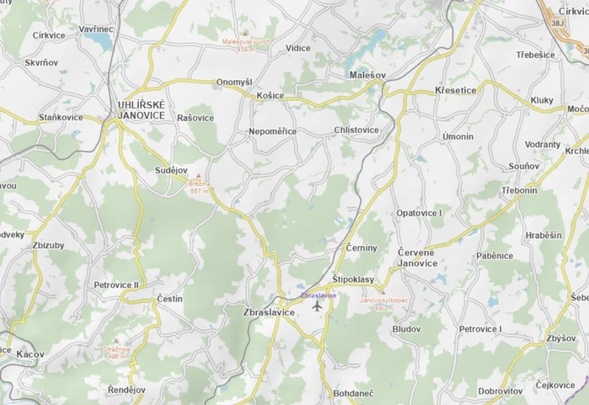 Predaj pozemku 3.867 m², Černíny, Středočeský kraj Predaj pozemku 3.867 m², Černíny, Středočeský kraj