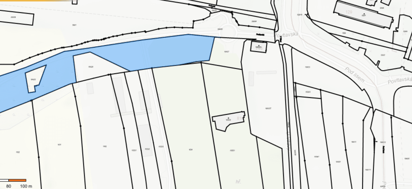 Prenájom pozemku 648 m², Praha, Praha Prenájom pozemku 648 m², Praha, Praha