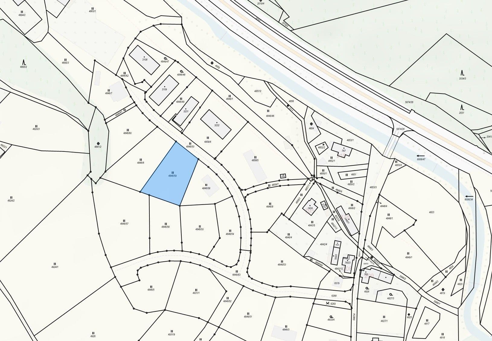 Predaj pozemku 1.328 m², Horní Bečva, Zlínský kraj Predaj pozemku 1.328 m², Horní Bečva, Zlínský kraj