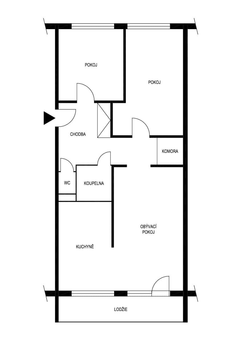 Predaj bytu 3-izbový 72 m², Bezručova, Mělník, Středočeský kraj Predaj bytu 3-izbový 72 m², Bezručova, Mělník, Středočeský kraj