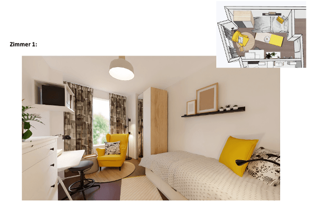 Prenájom bytu 63 m², Offenbach, Hesensko Prenájom bytu 63 m², Offenbach, Hesensko