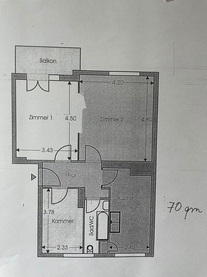 Prenájom bytu 2-izbový 71 m², Südwestkorso 56, Berlin, Berlín Prenájom bytu 2-izbový 71 m², Südwestkorso 56, Berlin, Berlín