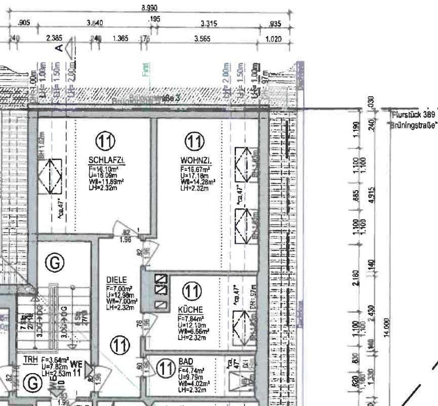 Prenájom bytu 2-izbový 44 m², Waldthausenstraße 41, Essen, Severné Porýnie - Westfálsko Prenájom bytu 2-izbový 44 m², Waldthausenstraße 41, Essen, Severné Porýnie - Westfálsko