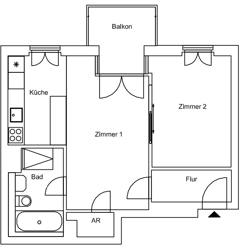 Prenájom bytu 2-izbový 54 m², Wilhelm-Caspar-Wegely-Platz 4, Berlin, Berlín Prenájom bytu 2-izbový 54 m², Wilhelm-Caspar-Wegely-Platz 4, Berlin, Berlín