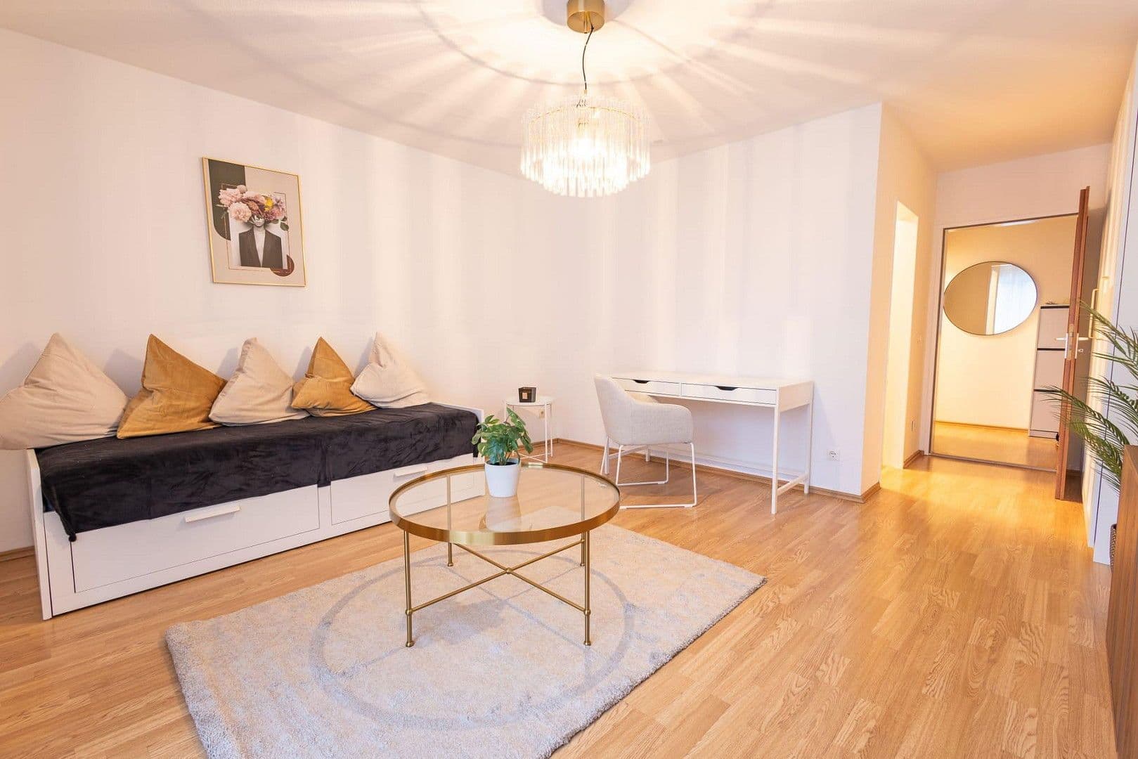 Prenájom bytu 1-izbový 33 m², Schleißheimer Str. 297, München, Bavorsko Prenájom bytu 1-izbový 33 m², Schleißheimer Str. 297, München, Bavorsko