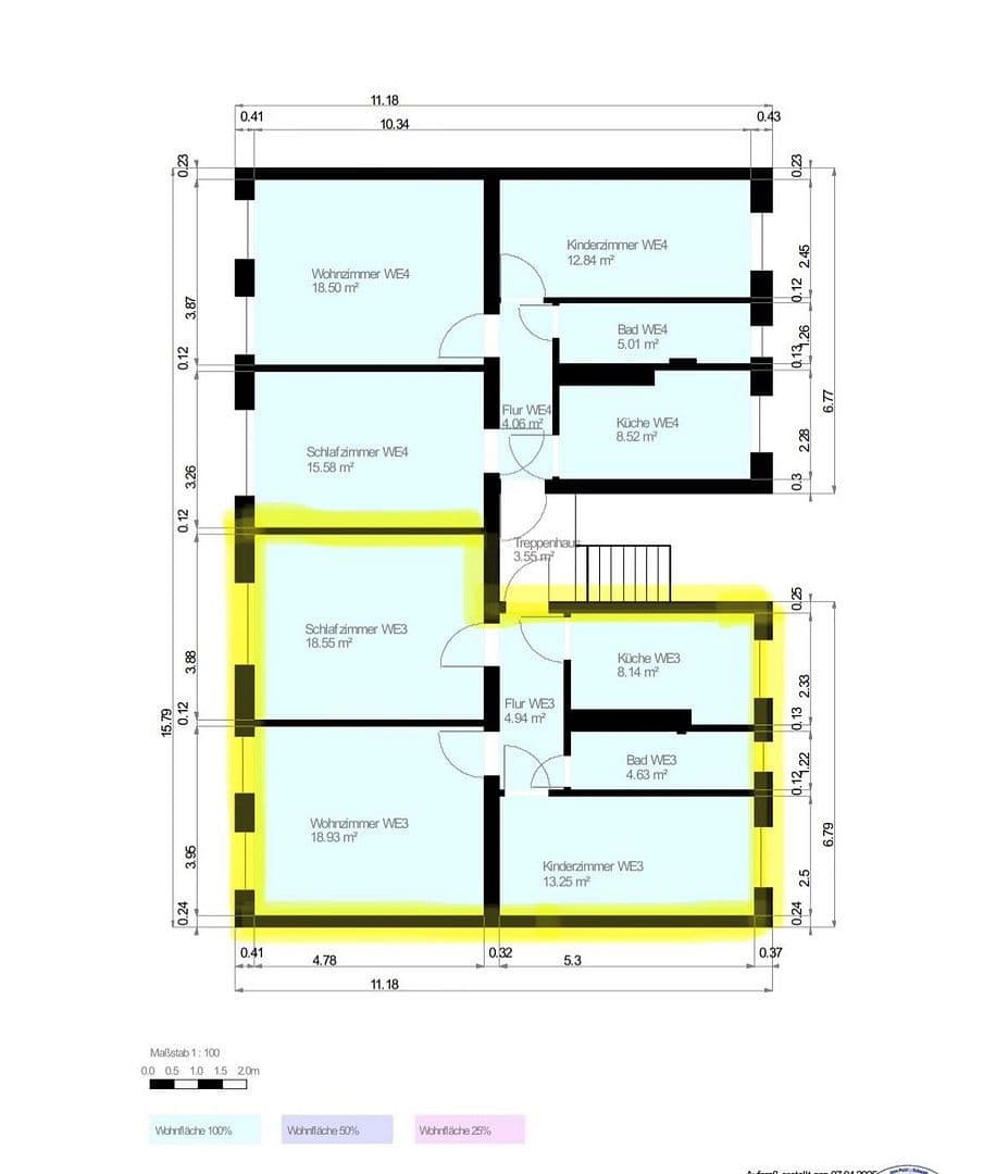 Prenájom bytu 3-izbový 65 m², Freiburger Str. 23, Oranienburg, Brandenbursko Prenájom bytu 3-izbový 65 m², Freiburger Str. 23, Oranienburg, Brandenbursko