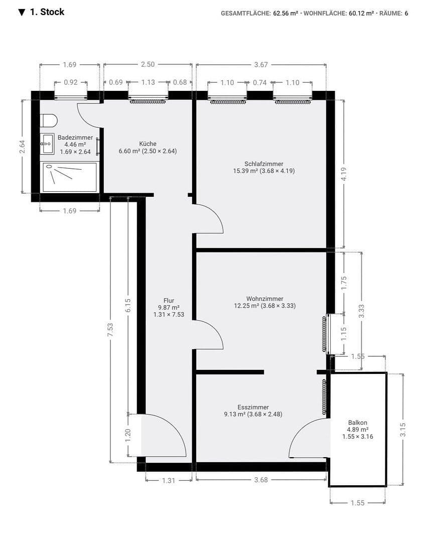 Predaj bytu 3-izbový 60 m², Pestalozzistraße 17, Braunschweig, Dolné Sasko Predaj bytu 3-izbový 60 m², Pestalozzistraße 17, Braunschweig, Dolné Sasko