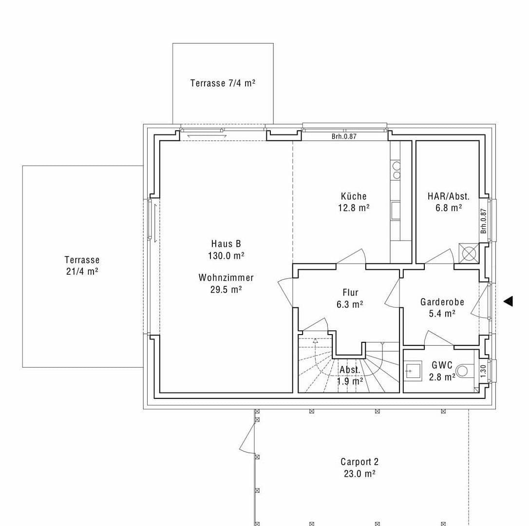 Prenájom domu 130 m², pozemek 510 m², Achim, Dolné Sasko Prenájom domu 130 m², pozemek 510 m², Achim, Dolné Sasko