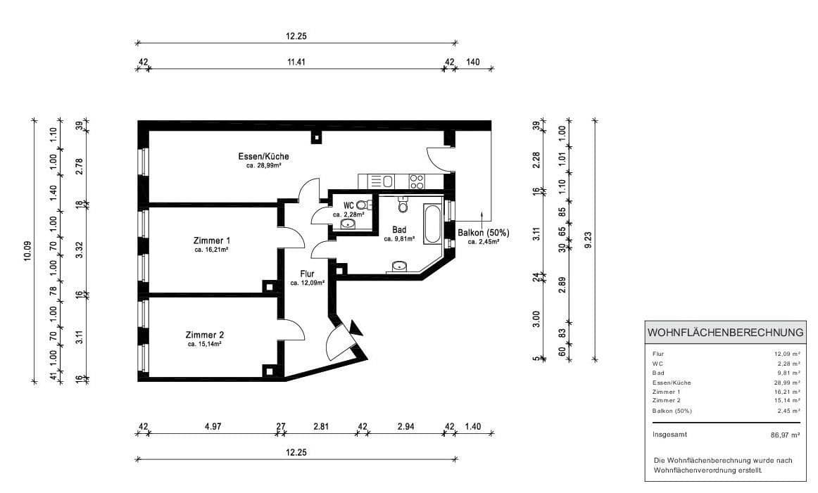Predaj bytu 3-izbový 87 m², Abnaundorfer Str., Leipzig, Sasko Predaj bytu 3-izbový 87 m², Abnaundorfer Str., Leipzig, Sasko