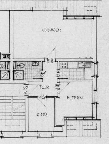 Prenájom bytu 3-izbový 54 m², Göttingen, Dolné Sasko Prenájom bytu 3-izbový 54 m², Göttingen, Dolné Sasko