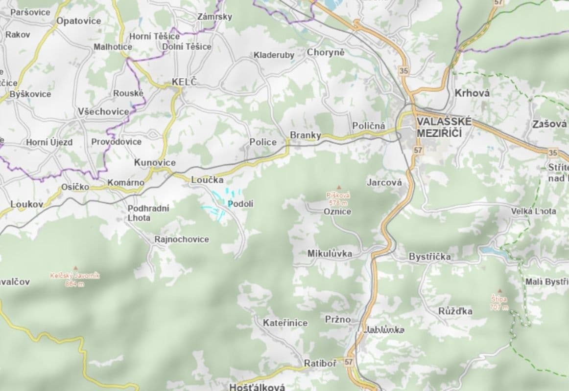 Predaj pozemku 2.586 m², Podolí, Zlínský kraj Predaj pozemku 2.586 m², Podolí, Zlínský kraj