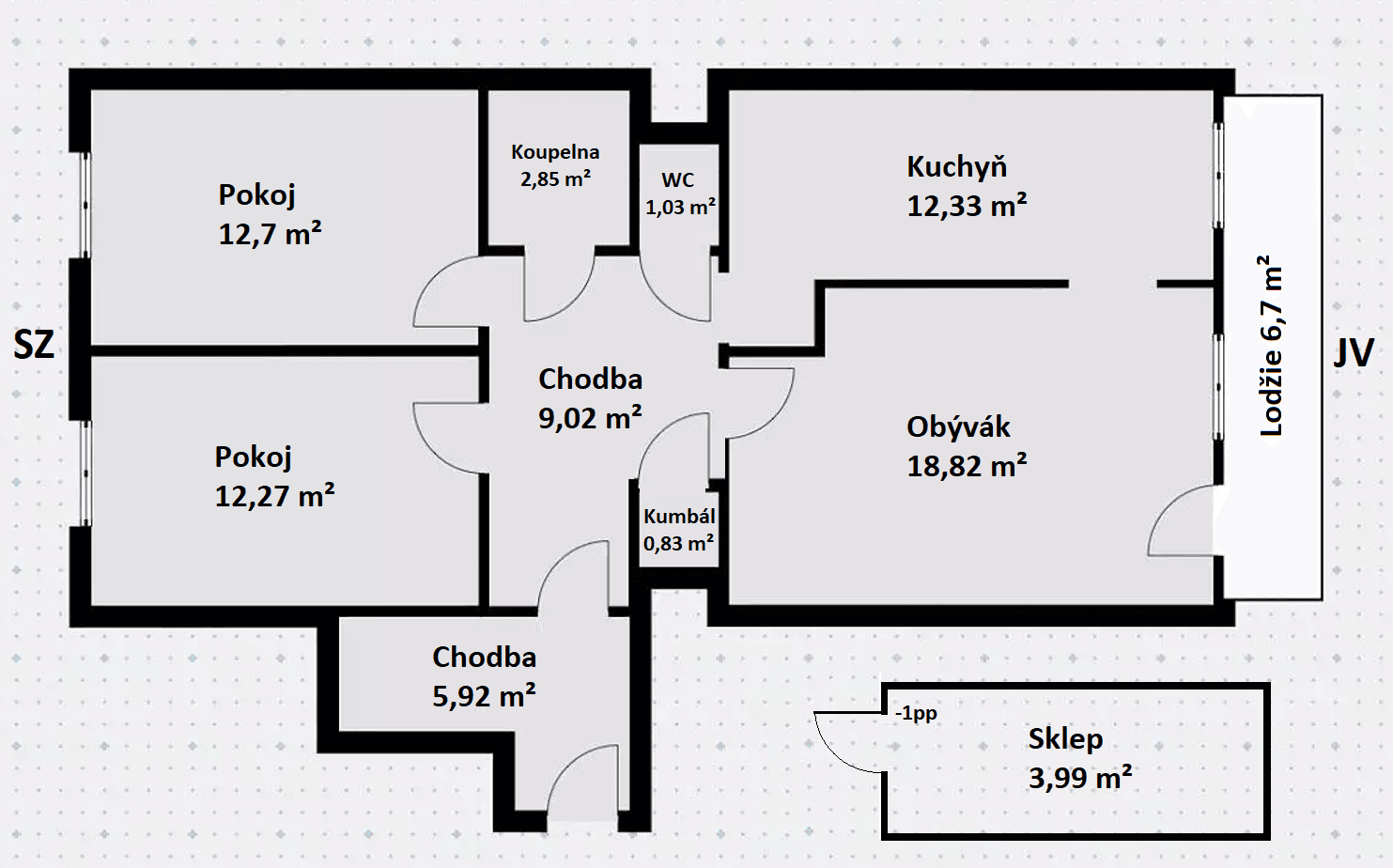 Predaj bytu 3-izbový 86 m², V Remízku, Praha, Praha Predaj bytu 3-izbový 86 m², V Remízku, Praha, Praha