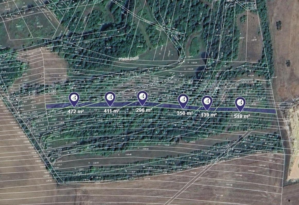 Predaj pozemku 2.187 m², Těmice, Jihomoravský kraj Predaj pozemku 2.187 m², Těmice, Jihomoravský kraj