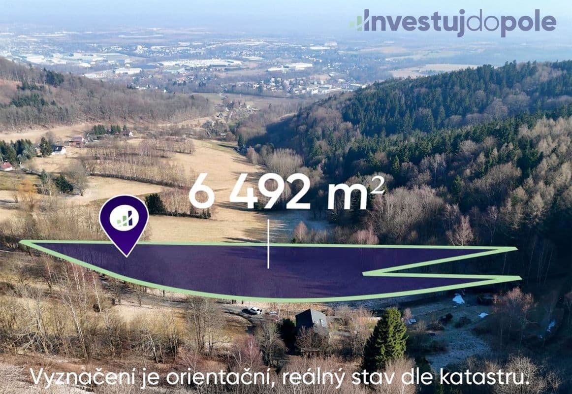 Predaj pozemku 6.492 m², Liberec, Liberecký kraj Predaj pozemku 6.492 m², Liberec, Liberecký kraj