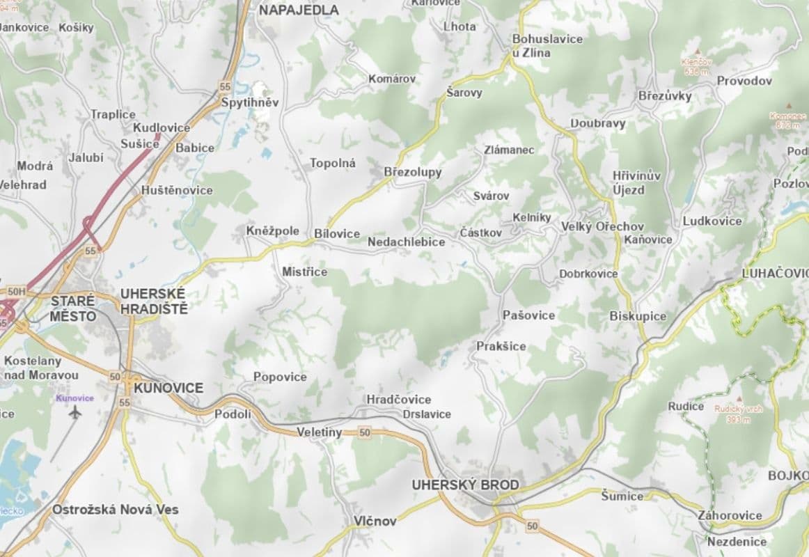 Predaj pozemku 4.903 m², Částkov, Zlínský kraj Predaj pozemku 4.903 m², Částkov, Zlínský kraj
