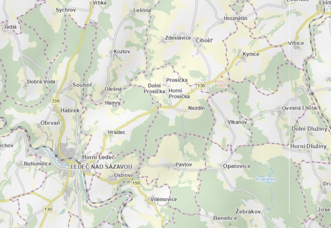 Predaj pozemku 1.277 m², Prosíčka, Kraj Vysočina Predaj pozemku 1.277 m², Prosíčka, Kraj Vysočina