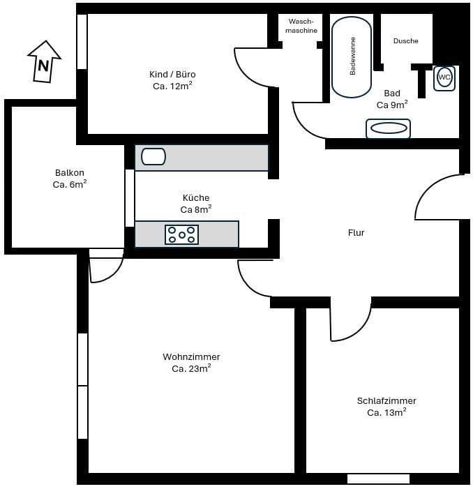 Predaj bytu 3-izbový 81 m², Böblingen, Bádensko-Wurttembersko Predaj bytu 3-izbový 81 m², Böblingen, Bádensko-Wurttembersko