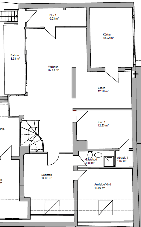 Prenájom bytu 5-izbový 168 m², Friedrichstr. 15, Bretten, Bádensko-Wurttembersko Prenájom bytu 5-izbový 168 m², Friedrichstr. 15, Bretten, Bádensko-Wurttembersko