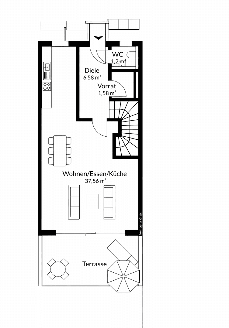 Prenájom domu 145 m², pozemek 216 m², Von-Kahr-Straße 27e, München, Bavorsko Prenájom domu 145 m², pozemek 216 m², Von-Kahr-Straße 27e, München, Bavorsko